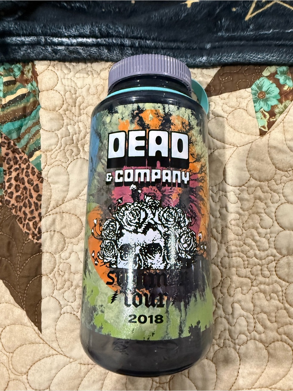 Nalgene water bottle from the Dead & Company Grateful Summer 2018 tour.